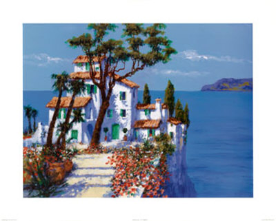 Coastal Villa I by Tony Roberts Pricing Limited Edition Print image