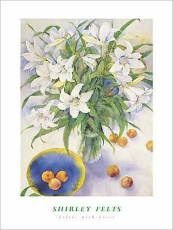 Lilies With Fruit by Shirley Felts Pricing Limited Edition Print image