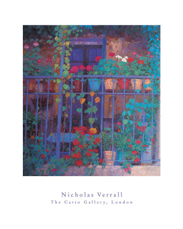 Decorated Balcony by Nicholas Verrall Pricing Limited Edition Print image