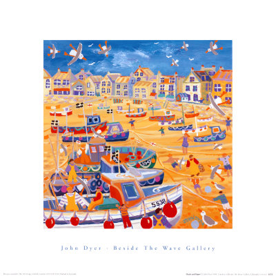 Boats And Ropes by John Dyer Pricing Limited Edition Print image