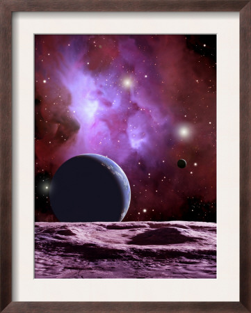 New Stars And Planets Emerge Under Stunning Night Skies by Stocktrek Images Pricing Limited Edition Print image