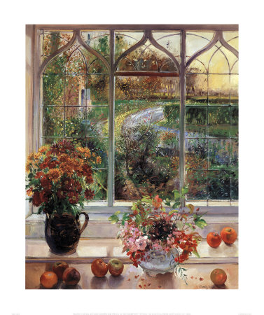 Autumn Flowers And Apples by Timothy Easton Pricing Limited Edition Print image