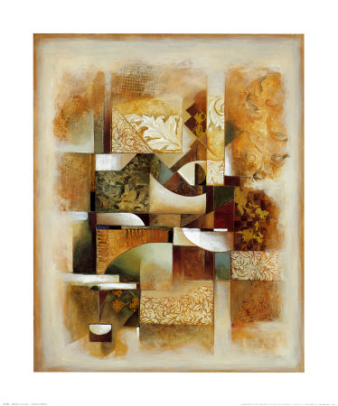 Abstract Collage I by Jonathan Parsons Pricing Limited Edition Print image