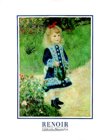 Girl With Watering Can by Pierre-Auguste Renoir Pricing Limited Edition Print image