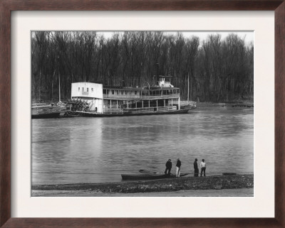 Ferry And River Men, Vicksburg, Mississippi, C.1936 by Walker Evans Pricing Limited Edition Print image