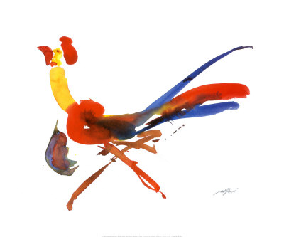 Red Rooster by Wilhelm Gorre Pricing Limited Edition Print image