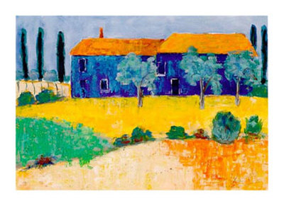Une Maison En Provence Ii by Alie Kruse-Kolk Pricing Limited Edition Print image