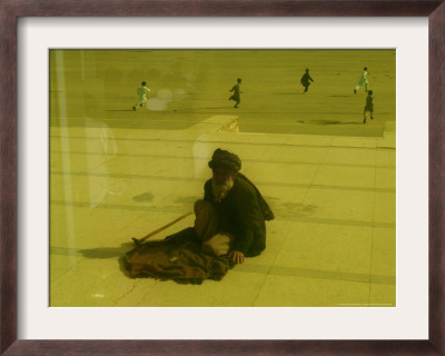 Old Man Rests Near The Eid Gah Mosque During Ramadan Eid Prayer, Kabul, Afghanistan, Oct. 23, 2006 by Rodrigo Abd Pricing Limited Edition Print image