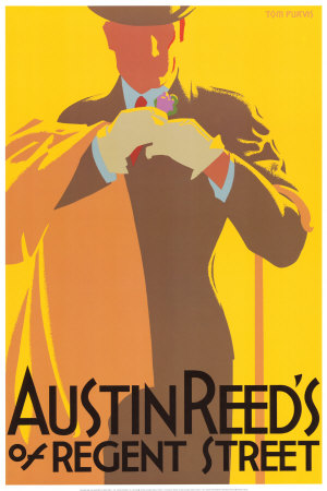 Austin Reed's Of Regent Street by Tom Purvis Pricing Limited Edition Print image