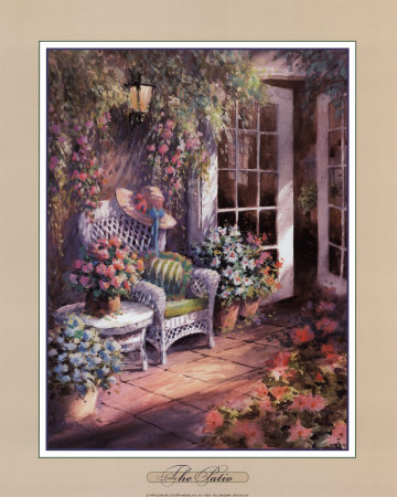 The Patio by George Bjorkland Pricing Limited Edition Print image