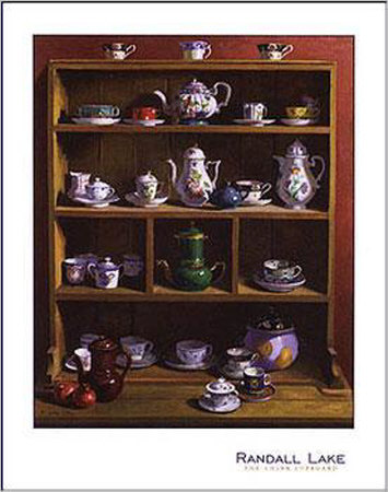 The China Cupboard by Randall Lake Pricing Limited Edition Print image