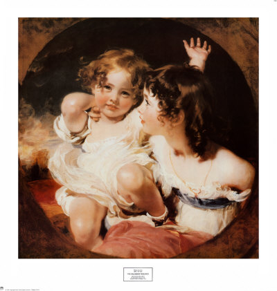 The Calmady Children, 1823 by Thomas Lawrence Pricing Limited Edition Print image
