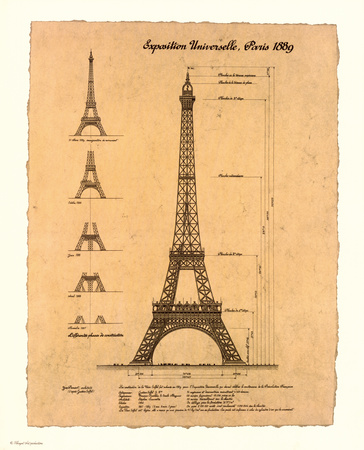 Eiffel Tower, Exposition, 1889 by Yves Poinsot Pricing Limited Edition Print image