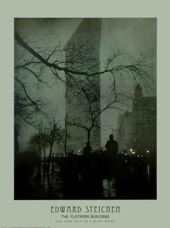 Flatiron, New York City On A Rainy Night by Edward J. Steichen Pricing Limited Edition Print image