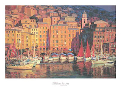 Ruby Sails by Pascual Bueno Pricing Limited Edition Print image
