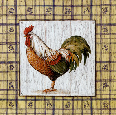 Provence Roosters Ii by Lisa Audit Pricing Limited Edition Print image