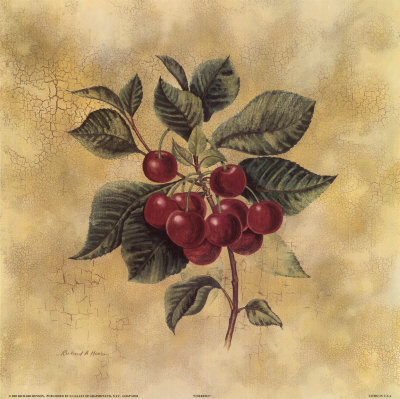 Cherries by Richard Henson Pricing Limited Edition Print image