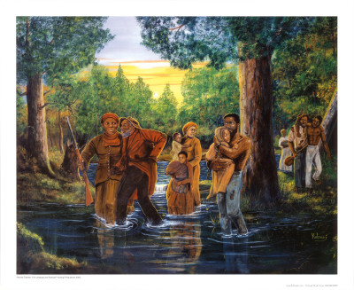 Harriet Tubman And The Underground Railroad by Kolongi Pricing Limited Edition Print image