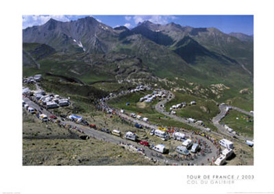 Tour De France 2004, Col Du Galibier, 2003 Tour by Graham Watson Pricing Limited Edition Print image