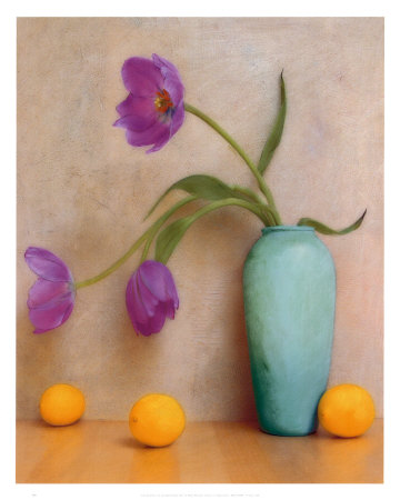 Tulips And Lemons by Sally Wetherby Pricing Limited Edition Print image