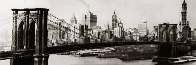 Brooklyn Bridge And Manhattan by Roege Pricing Limited Edition Print image