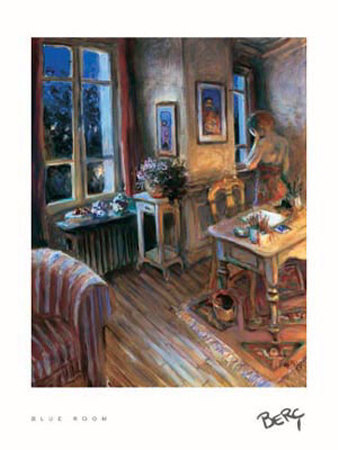 Blue Room by Berc Ketchian Pricing Limited Edition Print image