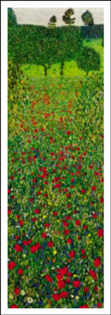 Campo Di Papaveri   (Detail) by Gustav Klimt Pricing Limited Edition Print image