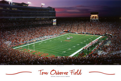 Tom Osborne Field - And The Beat Goes On by Rick Anderson Pricing Limited Edition Print image
