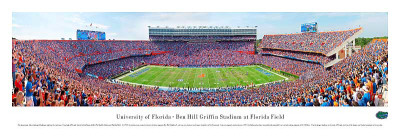 University Of Florida Football by James Blakeway Pricing Limited Edition Print image