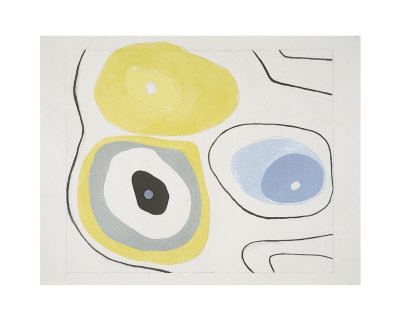 Gouache Number Three, C.1934-35 by Ben Nicholson Pricing Limited Edition Print image