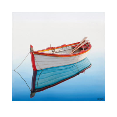 Boat In A Tranquil Bay by Horacio Cardazo Pricing Limited Edition Print image