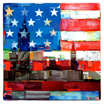 New York Skyline by Danny O. Pricing Limited Edition Print image