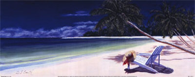 Secluded Beach I by D. J. Smith Pricing Limited Edition Print image