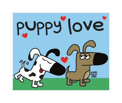 Puppy Love by Todd Goldman Pricing Limited Edition Print image