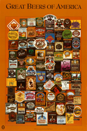 Great Beers Of America by Charles Huebner Pricing Limited Edition Print image