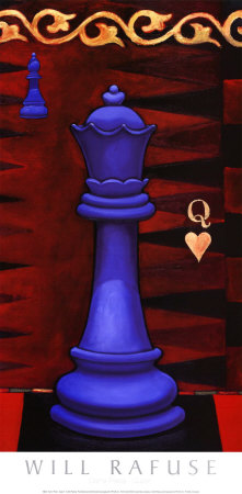 Game Piece, Queen by Will Rafuse Pricing Limited Edition Print image