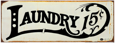 Laundry Sign by Marty Mummert Pricing Limited Edition Print image
