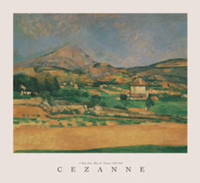 View Over Mont St. Victoire by Paul Cezanne Pricing Limited Edition Print image