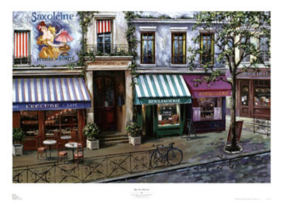 Rue Des Maisons by Mark St. John Pricing Limited Edition Print image