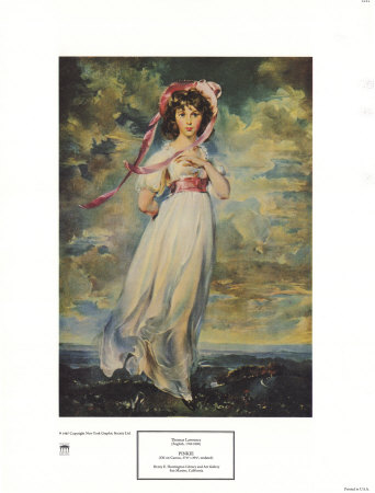 Pinkie, Sarah Barrett Moulton, 1794 by Thomas Lawrence Pricing Limited Edition Print image