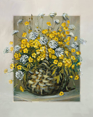 Basket In Yellow by Katharina Schottler Pricing Limited Edition Print image