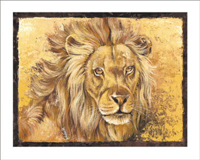Lion Portrait by Philippe Genevrey Pricing Limited Edition Print image