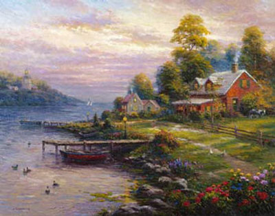 Summer Lighthouse Ii by Ghambaro Pricing Limited Edition Print image