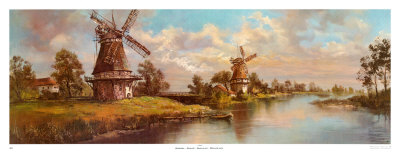 Windmuhlen by Helmut Glassl Pricing Limited Edition Print image