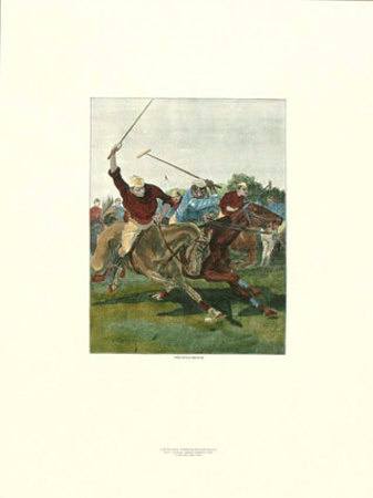 Polo Match by Richard Caton Woodville Pricing Limited Edition Print image