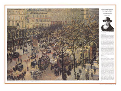 The Impressionists - Camille Pissarro - Boulevard Des Italiens by Camille Pissarro Pricing Limited Edition Print image