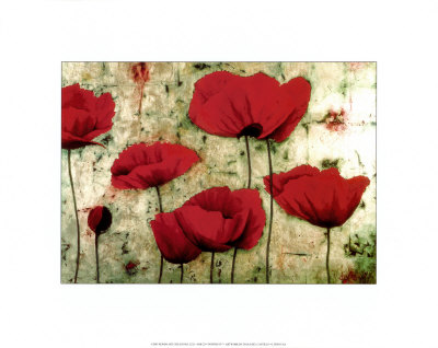 Poppies Iv by Dana Del Castillo Pricing Limited Edition Print image