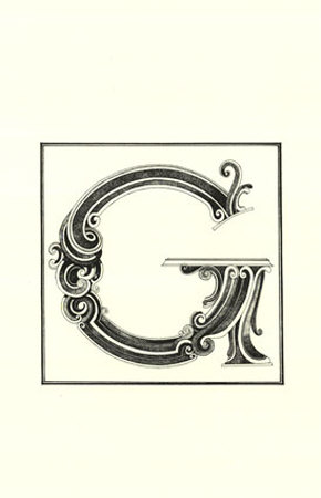 Letter G by Nicholas Cann Pricing Limited Edition Print image