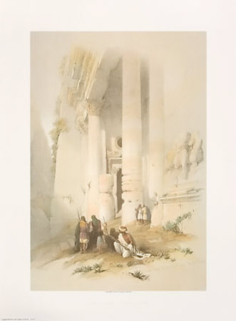 Petra-El Khasne Temple by David Roberts Pricing Limited Edition Print image