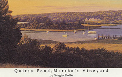 Quitsa Pond, Martha's Vineyard by Sergio Roffo Pricing Limited Edition Print image